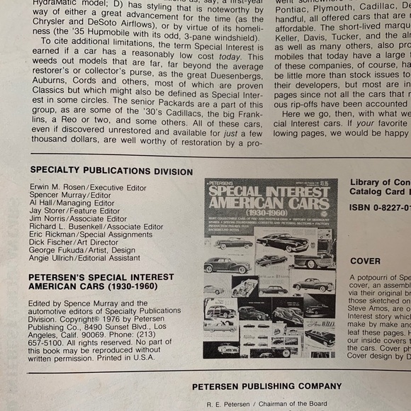 Petersen's American Cars (1930-1960) Magazine - Picture 10 of 10